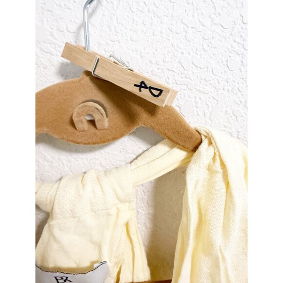 Banana Republic Linen Midi Dress Trapeze V Neck Sleeveless Butter Yellow Small - Picture 8 of 8